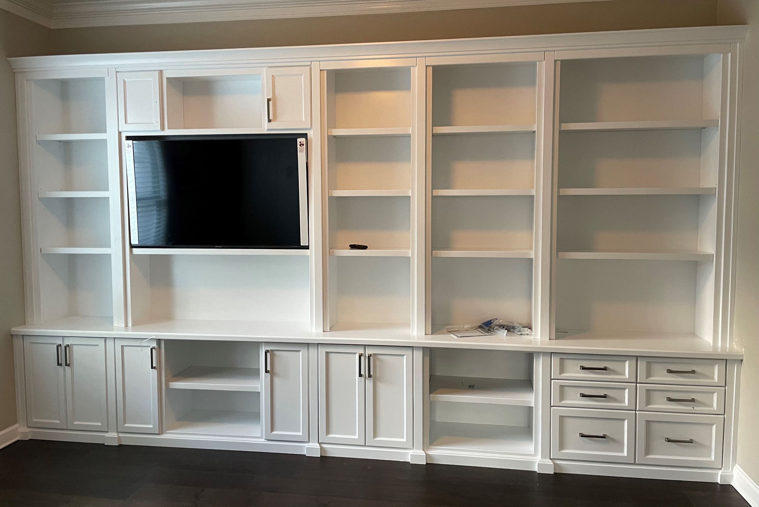 Custom Office Wall Built-Ins - Furniture Design Gallery