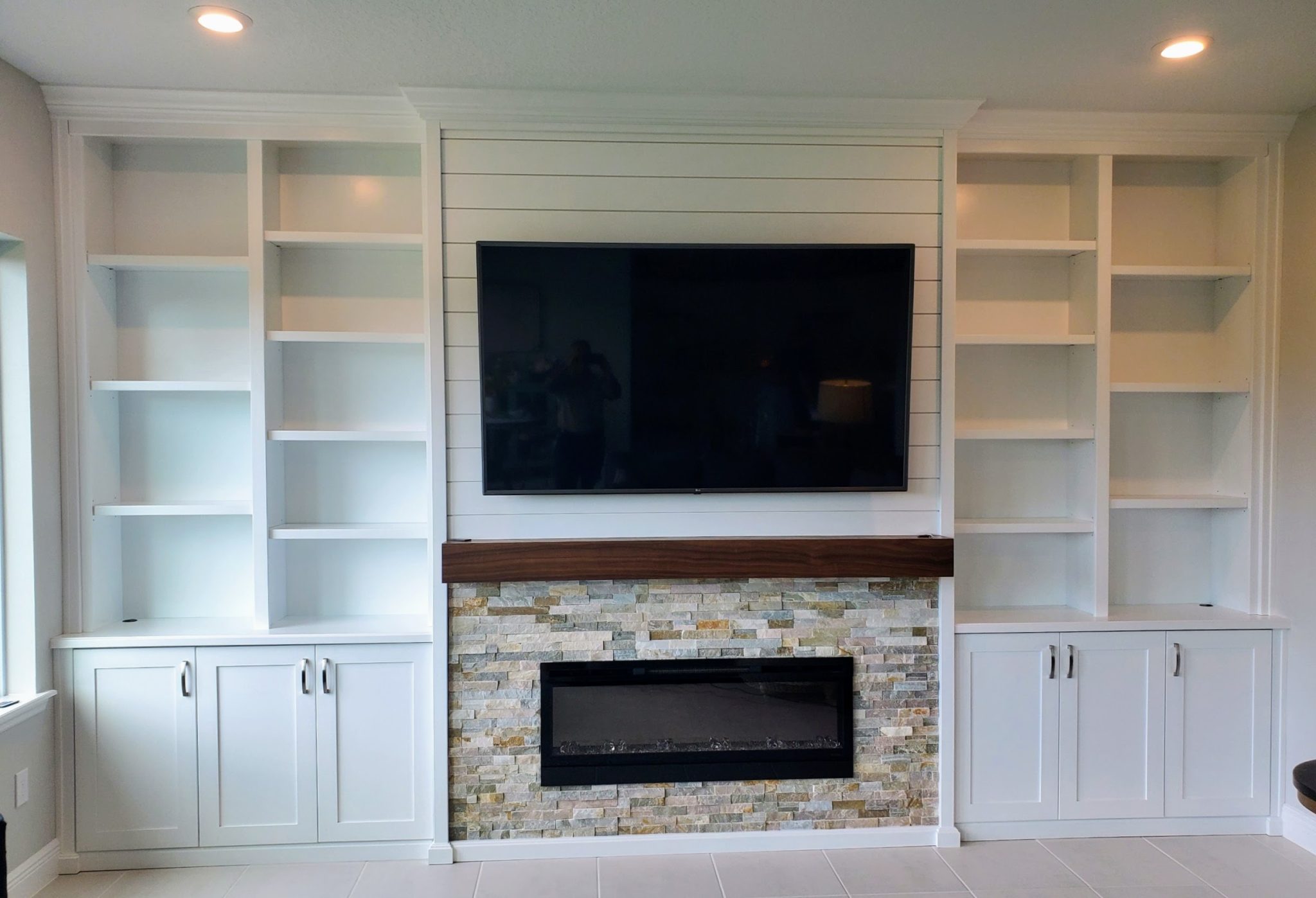 Full Wall Entertainment Center - Furniture Design Gallery