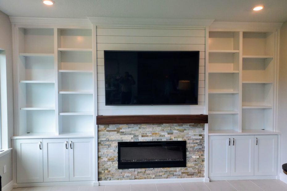 Custom Full Wall Entertainment Centers - Furniture Design Gallery